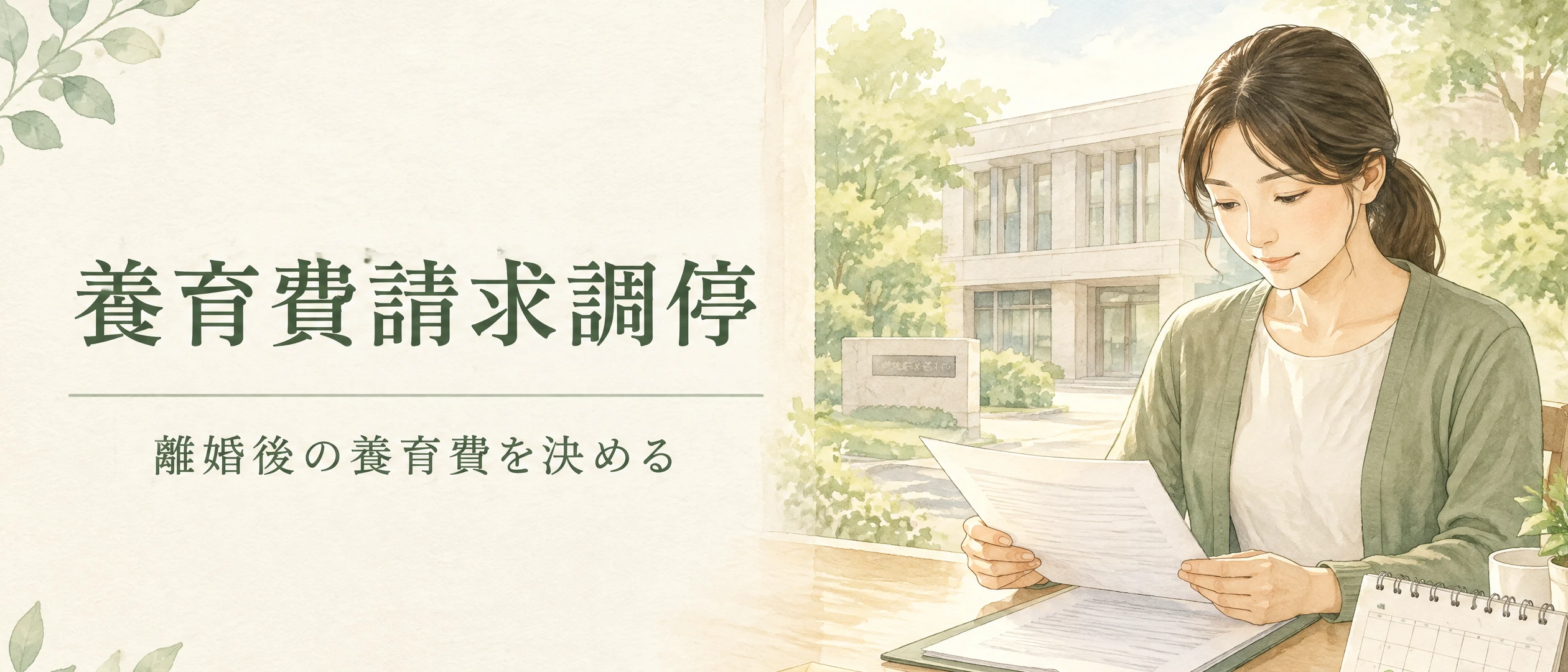養育費請求調停|離婚後の養育費を決める